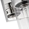 Nuvo Intersection 1-Light Vanity - Polished Nickel with Clear Glass 60/7631 - alternate 3